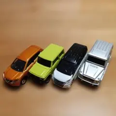 トミカ　ミニカー まとめ売り Gクラス ジムニー X-TRAIL セレナ