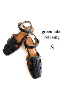 green label relaxingスクエア グルカサンダルのサムネイル