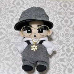 【5点セット】B02 バケットハット　サロペット　デニム　すのチル　ぬい服　ぬい