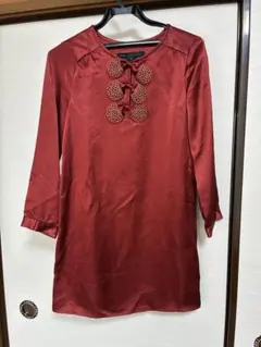 MARC BY MARC JACOBS 赤 ひざ丈ワンピース　パーティードレス