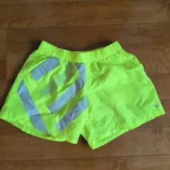 Mizuno ネオンイエロー ショートパンツ　レディース XL