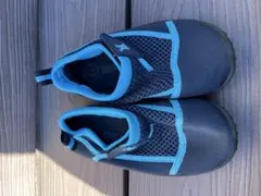 マリンシューズ ネイビー/ブルー 17サイズ　ウォーターシューズ