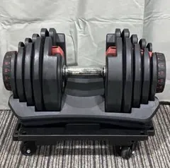 可変ダンベル ダイヤル式 5kg～40kg 17段階 単品 - メルカリ