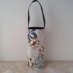 ハンドメイド ペットボトルホルダー ハワイアン ブラウン系