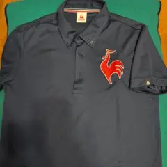 ルコック ネイビー ポロシャツ メンズSサイズ