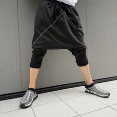 サルエル パンツ スウェット 黒 ブラック スキニー ストレッチ 検 GACKT サルエル パンツ スウェット 黒 ブラック スキニー ストレッチ 検