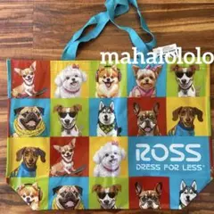 新品 ROSS エコバッグ 犬 Dog ショッピングバッグ ロス