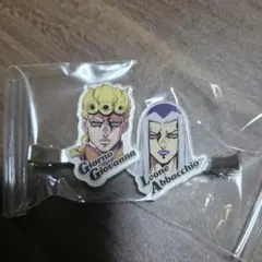 ジョジョ ジョルノ アバッキオ ヘアクリップ
