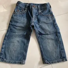 EDWIN デニムパンツ ジーンズ　ハーフパンツ　110cm