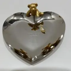 MIKIMOTO ミキモト ハート型トレイ クマ&パール付き - メルカリ