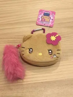 日焼けハローキティミニフェイスポーチ