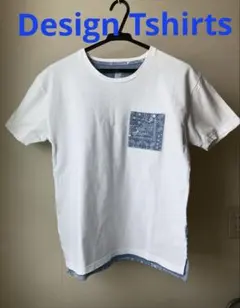 DesignTshirts Store graniphバンダナ柄Tシャツ男女兼用のサムネイル