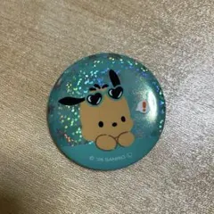サンリオ ホログラム缶バッジ サマー ポチャッコ
