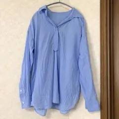 IENA イエナ 長袖 シャツ ブルー サイズ38のサムネイル