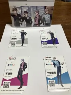 ROF-MAO 三菱UFJ銀行 通帳風ノート 名刺風カード ろふまお にじさんじ