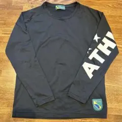 ⋆⠜ ATHLETA ブラック 長袖サッカーウェア size 140