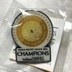 福岡ソフトバンクホークス　リーグ優勝記念ピンバッチ　2026