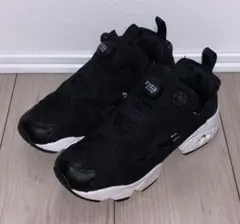 23cm 良品 REEBOK INSTA PUMP FURY OG 黒 ブラック