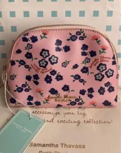 Samantha Thavasa 花柄ポーチ