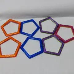 MAGFORMERS 知育玩具 五角形　８個セット　マグフォーマー