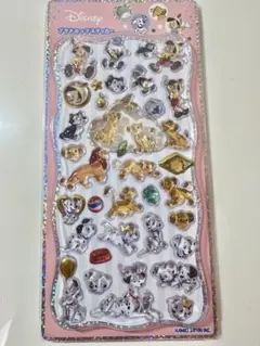 プチドロップステッカー ディズニー ピノキオ ライオンキング 101匹わんちゃん