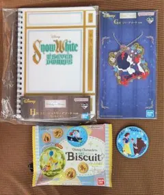 一番くじ Disney SNOW WHITE 白雪姫 刺繍缶バッジ