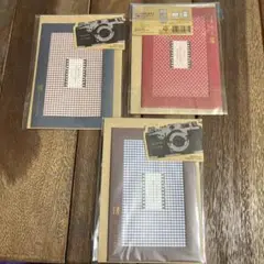 メッセージフォトカードセット 3枚