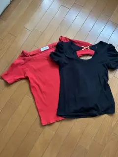 LOWRYS FARM CECILマクビー　リブとTシャツ2点セットのサムネイル