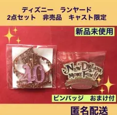 ディズニー　キャスト限定　ランヤード2点セット　非売品　レア【新品未使用】