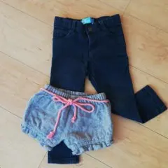 【80cm】ジーンズ&ショートパンツ