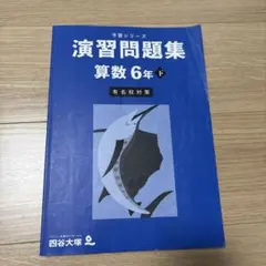 預習系列 演習問題集 算數 6年 下