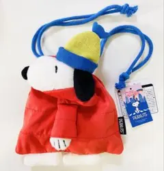 PEANUTS スヌーピー 巾着ポーチ　ダウン PLAZA 【新品】