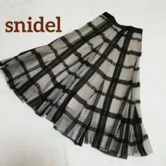 スナイデル SNIDEL フロッキーチュールスカートのサムネイル