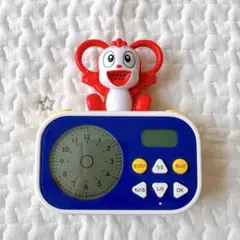 Benesse こらしょ　目覚まし時計 青
