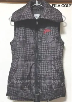 美品✨FILA GOLF フィラゴルフ ゴルフウェア ダウンベスト 中綿 M