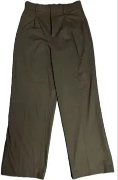 UNIQULO ユニクロ タックワイドパンツ/丈長め 482165 サイズL