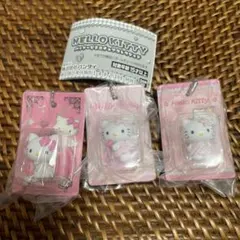 ハローキティ パッケージミニチュアコレクション　3個セット