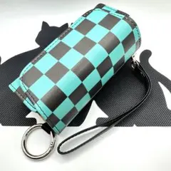 5アイコス イルマ専用ケース　iqos ilumaｉケース　和柄グリーン