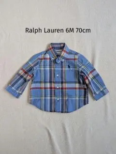 Ralph Lauren チェック柄シャツ 6M