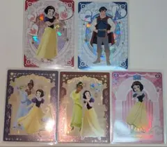 Disney 海外限定 トレカ 白雪姫 5枚セット SSR