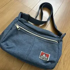 ベンダビス　BEN DAVIS ショルダーバッグ　サイドバック　デニム　美品