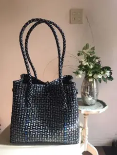 【新品】メルカドバッグ　パサールバッグ　カゴバッグ(Sサイズ)