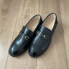 AAA +フェミニン　 ローファー　ブラック