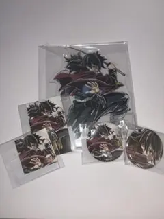 鬼滅の刃 ufotable Webshopくじ 箔押し缶バッジ アクスタ
