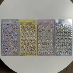 【正規品】ちいかわ ボンボンドロップシール 第一弾 コンプセット 4枚