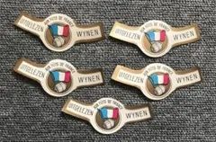 【5枚セット】 海外 フランス デッドストック ワインネックラベル