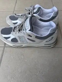 New Balance U991LG2 ライトグレー スニーカー　ニューバランス
