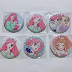アイカツ 天羽 まどか あかり のの 缶バッジ セットのサムネイル
