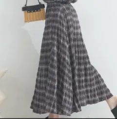 ☆ LUPILIEN チェック柄スカート 裏地付き☆