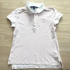 ⭐︎ポロ・ラルフ・ローレン 140センチ　ギンガムチェック ポロシャツ